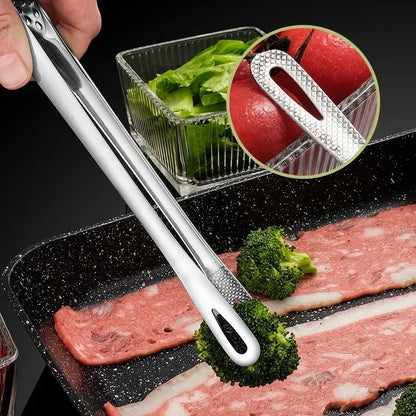 Stainless Steel Kitchen Tongs Clips Barbecue Tongs BBQ Grill Meat Tongs Cooking Tweezers for Food Utensils Kitchen Accessories